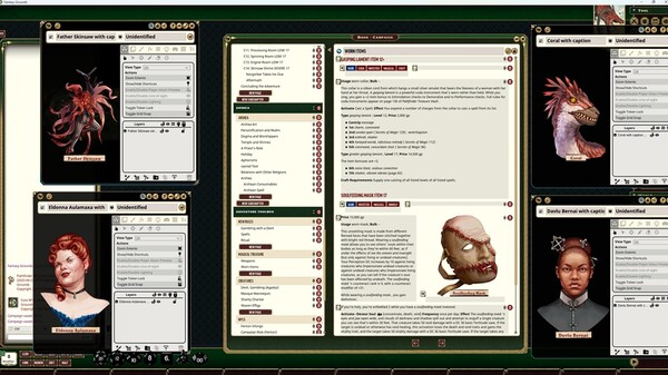 Fantasy Grounds - Pathfinder 2 RPG - Curtain Call Adventure Path - Singer, Stalker, Skinsaw Man (2 of 3)