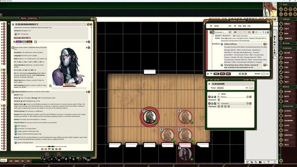 Fantasy Grounds - Pathfinder 2 RPG - Curtain Call Adventure Path - Singer, Stalker, Skinsaw Man (2 of 3)