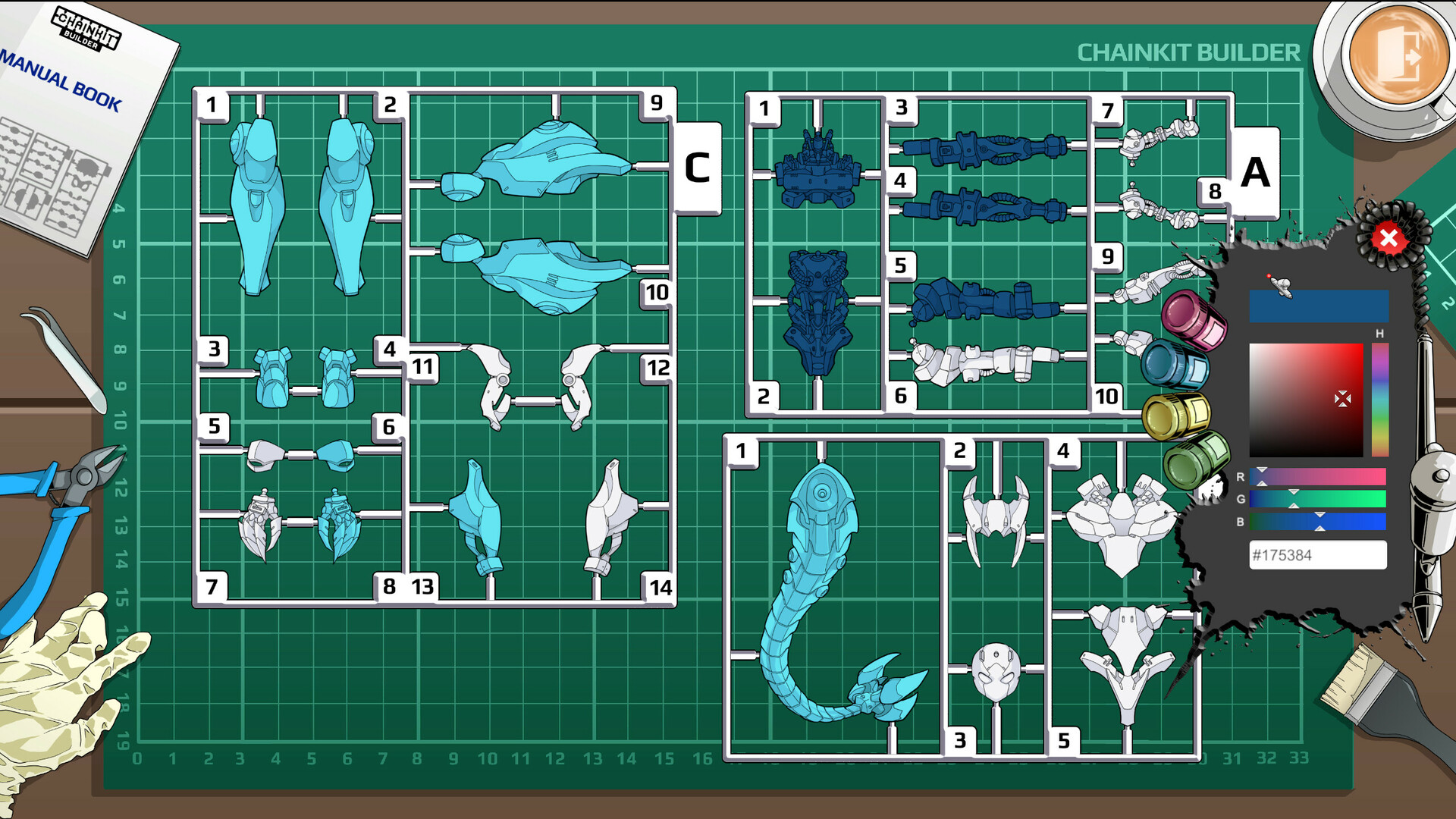 #3. ChainKit Builder Demo (Steam) Podle: SkyRizz Games