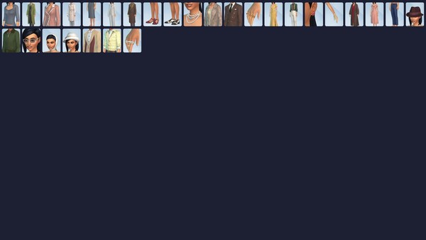The Sims™ 4 Silver Screen Style Kit