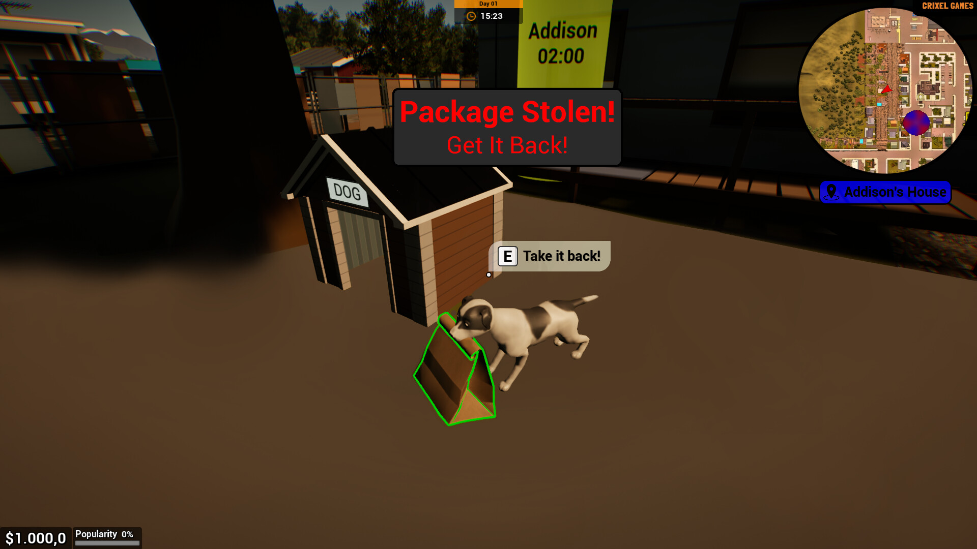 Courier Simulator screenshot #2