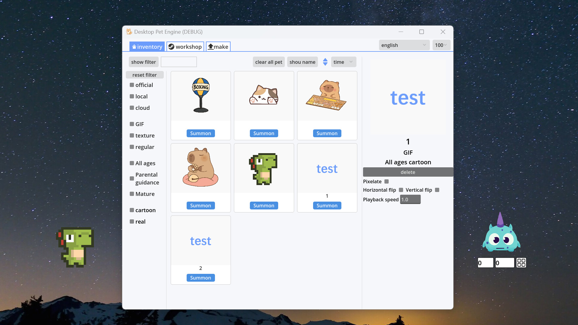 Desktop Pet Engine screenshot #6