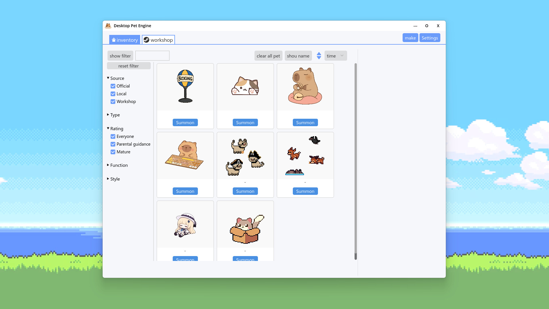 Desktop Pet Engine screenshot #1