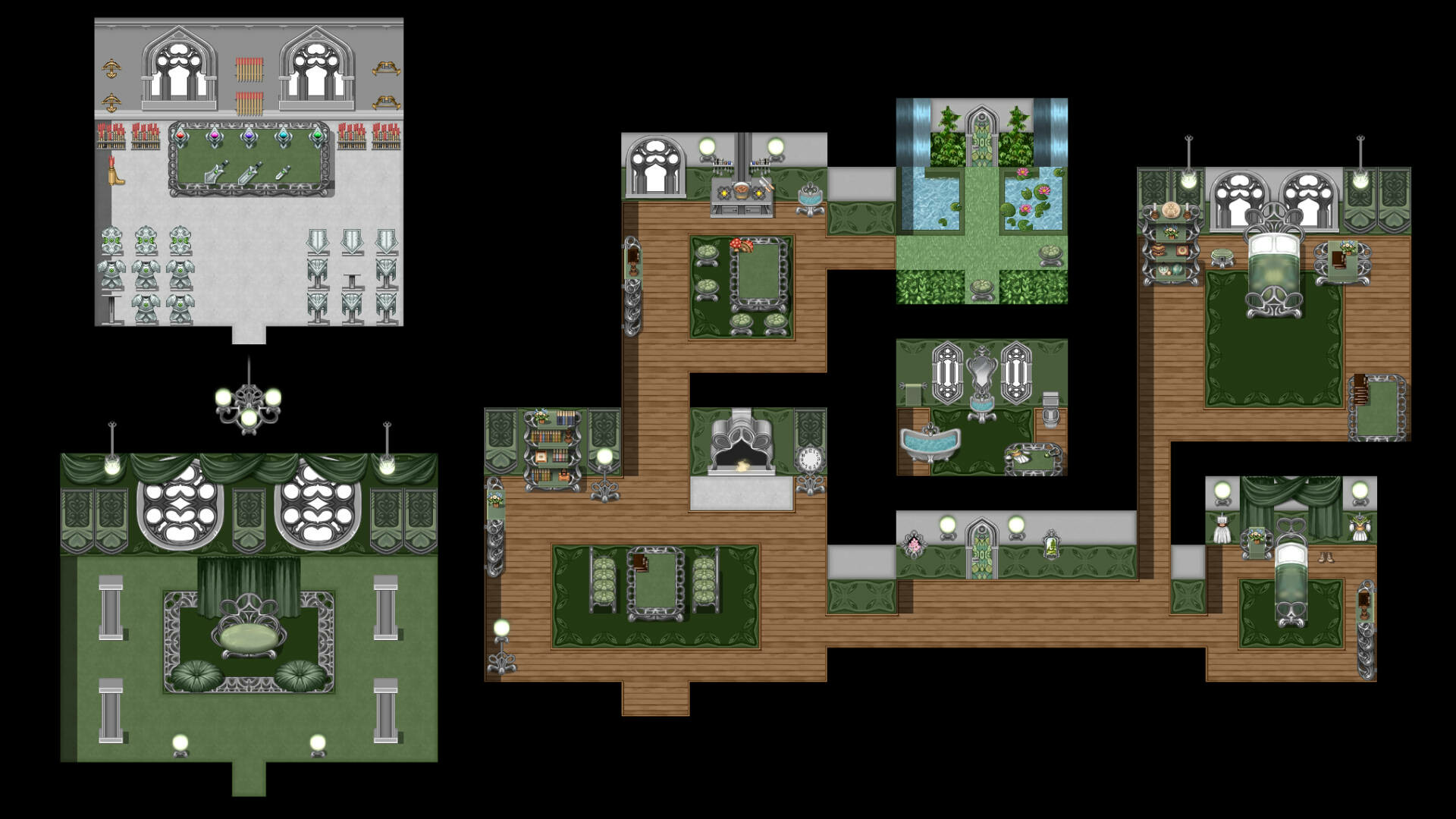 #1. RPG Maker MZ - KR Elf Kingdom Tileset (Steam) Podle: KOMODO