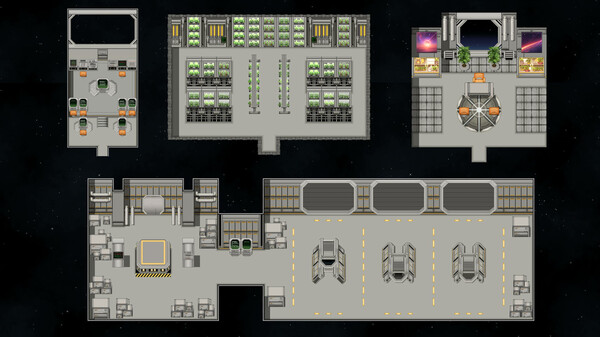 RPG Maker MV - KR Retro Starship Tileset