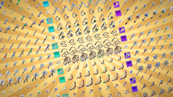 RPG Maker MZ - KR Fantasy Market - Weapons Tileset