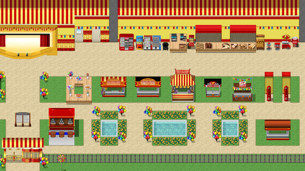 RPG Maker MZ - KR Amusement Park Tileset