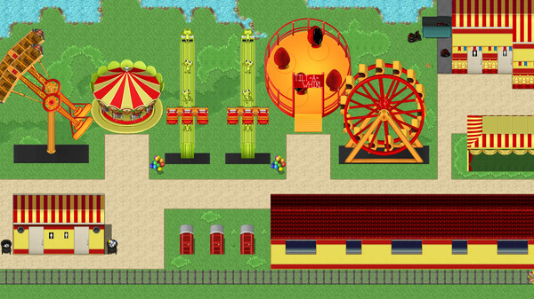 RPG Maker MZ - KR Amusement Park Tileset