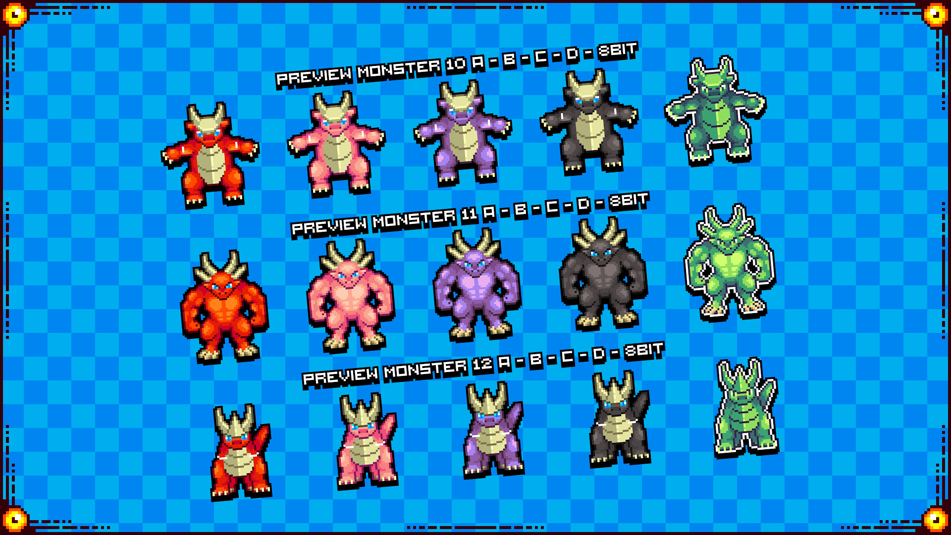 #5. RPG Maker MZ - RPG Monsters Asset Pack 1 (Steam) 由: KOMODO