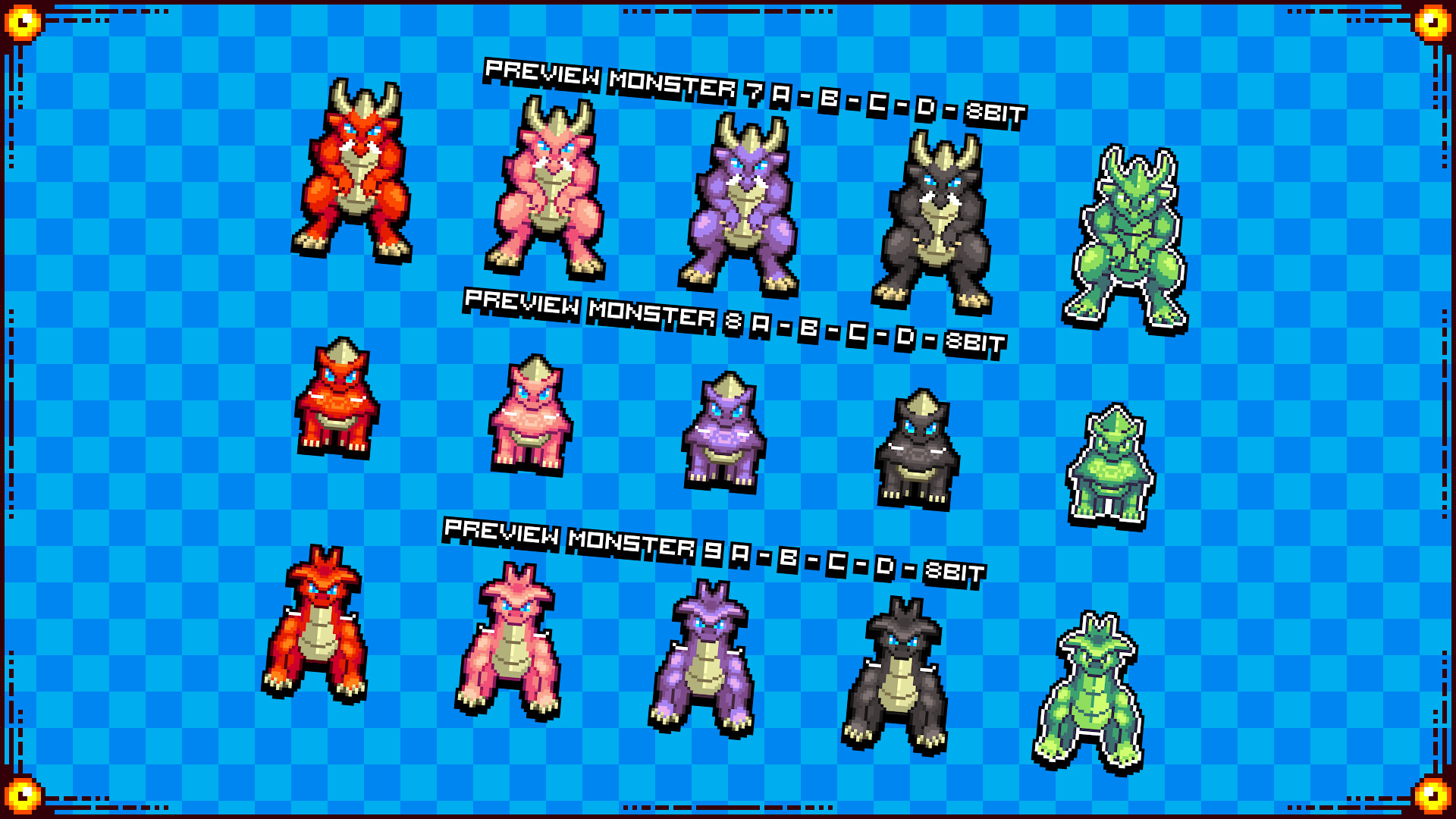 #3. RPG Maker MZ - RPG Monsters Asset Pack 1 (Steam) 由: KOMODO