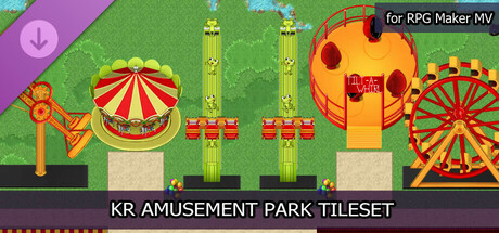 RPG Maker MV - KR Amusement Park Tileset cover art