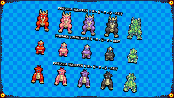 RPG Maker MV - RPG Monsters Asset Pack 1