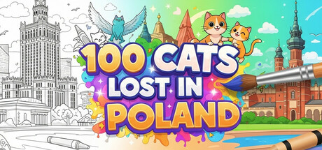 100 Cats Lost In Poland Find & Color