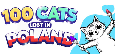 100 Cats Lost In Poland Find & Color game cover