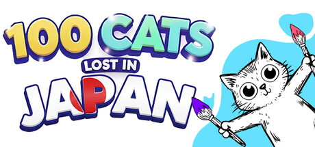 100 Cats Lost In Japan Find & Color
