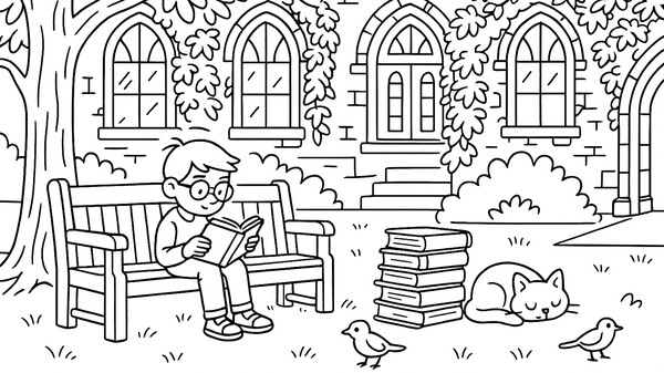 100 Cats Lost In England Find & Color screenshot 5