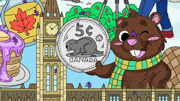100 Cats Lost In Canada Find & Color — screenshot 3