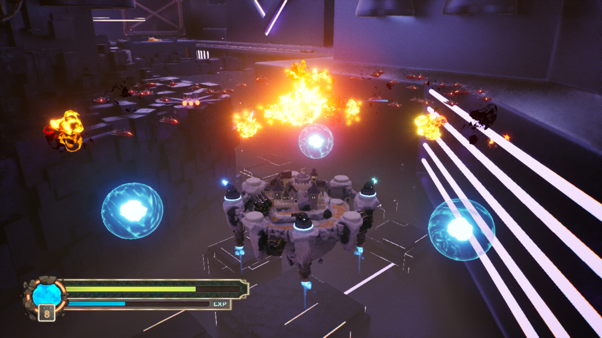 #4. Skyfire: Death From Above Demo (Steam) Podle: Voxel School