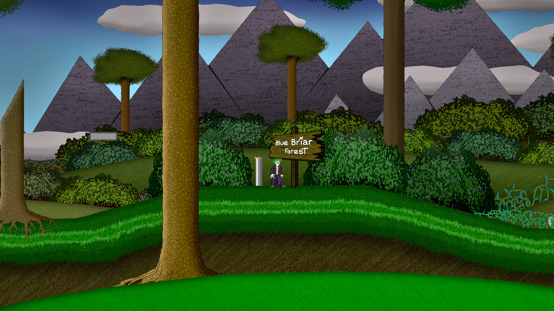 Curtains The Clown screenshot #1