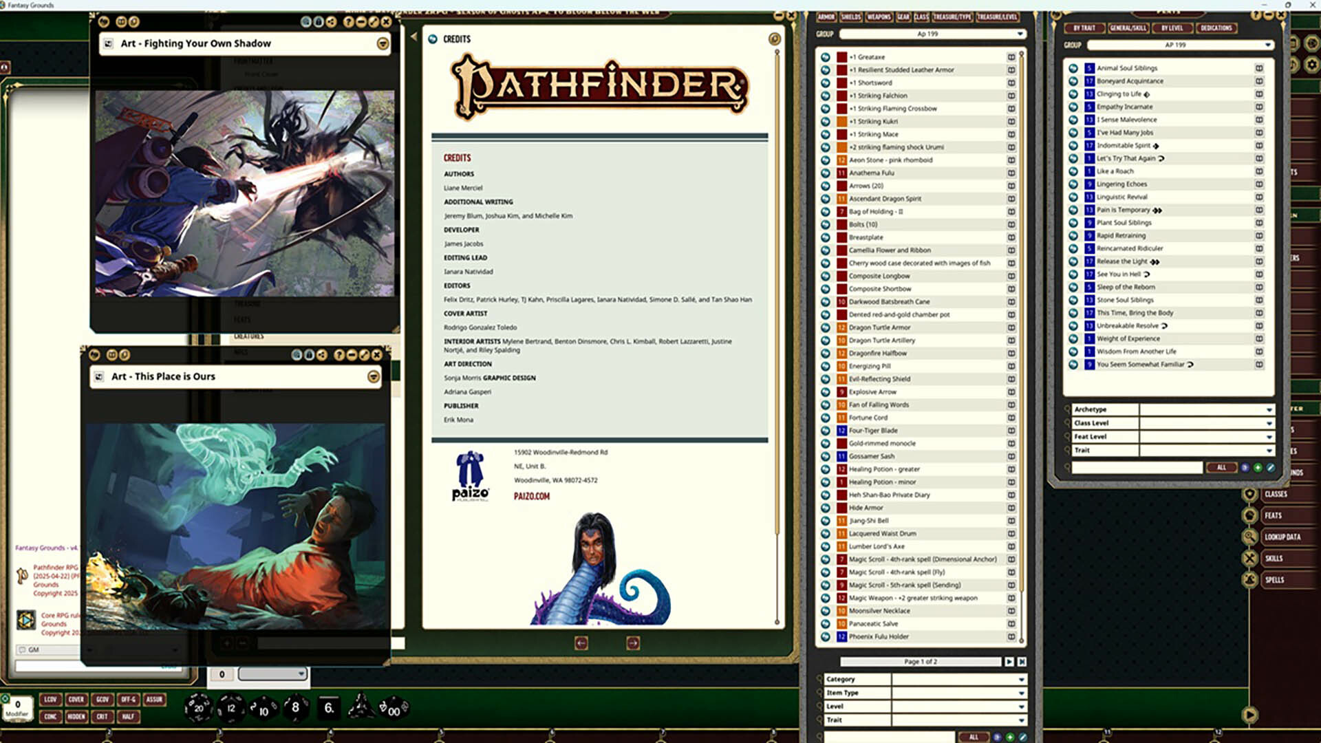#5. Fantasy Grounds - Pathfinder 2 RPG - Season of Ghosts AP 4: To Bloom Below the Web (Steam) 来自: SmiteWorks USA, LLC