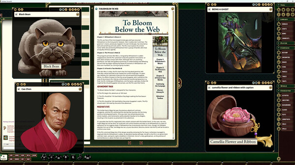 Fantasy Grounds - Pathfinder 2 RPG - Season of Ghosts AP 4: To Bloom Below the Web