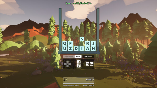 Wordy Rain game for windows Pc 1