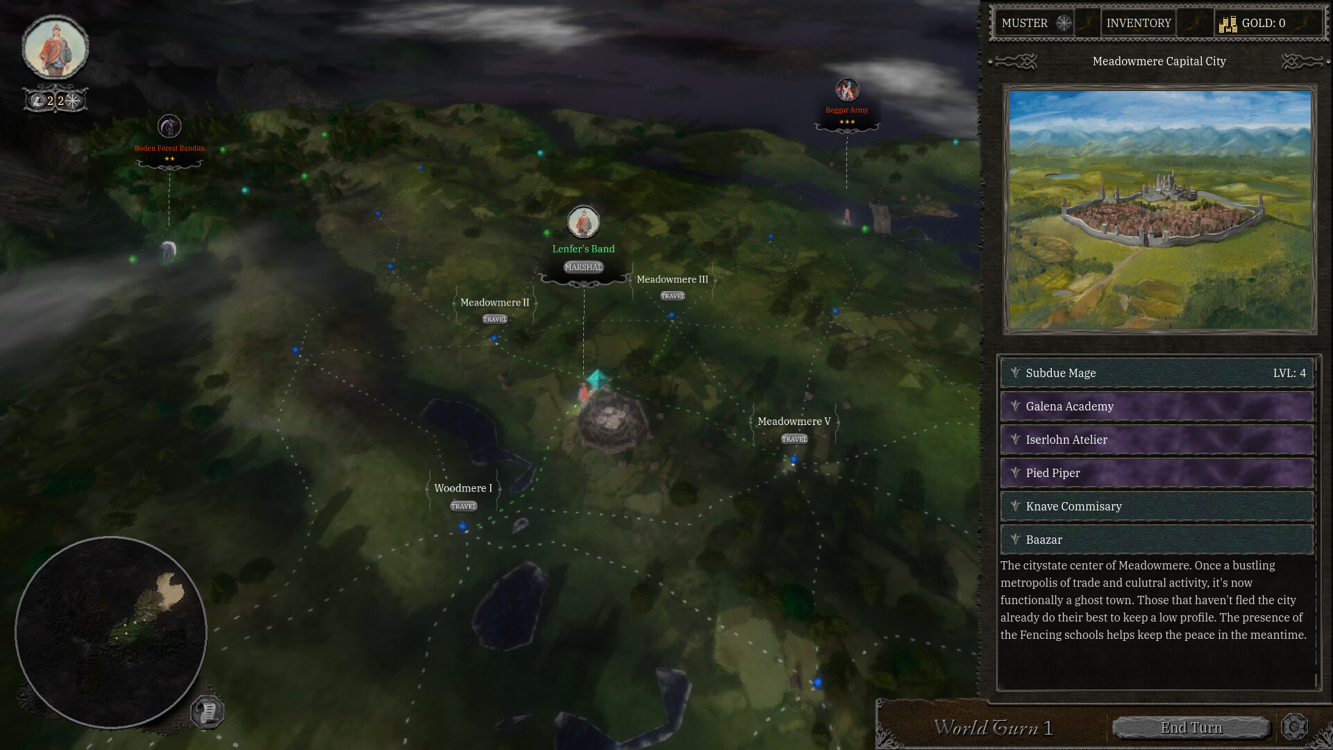 Erulean Angel: Fantasy Commander screenshot #2