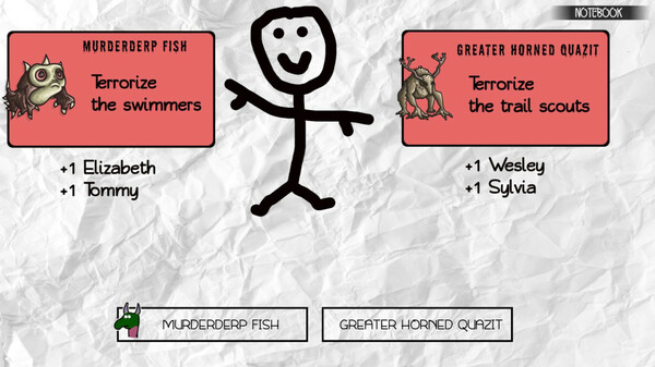 Last Summer at Camp Apocalypse Blood: 101 Ways to Not Capture Bigfoot game for Linux 1