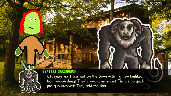 Last Summer at Camp Apocalypse Blood: 101 Ways to Not Capture Bigfoot game for windows Pc 1