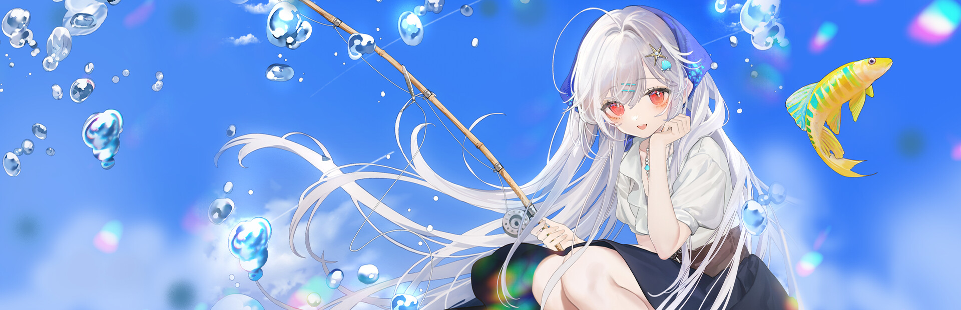 Fishing Girl's Fantasy