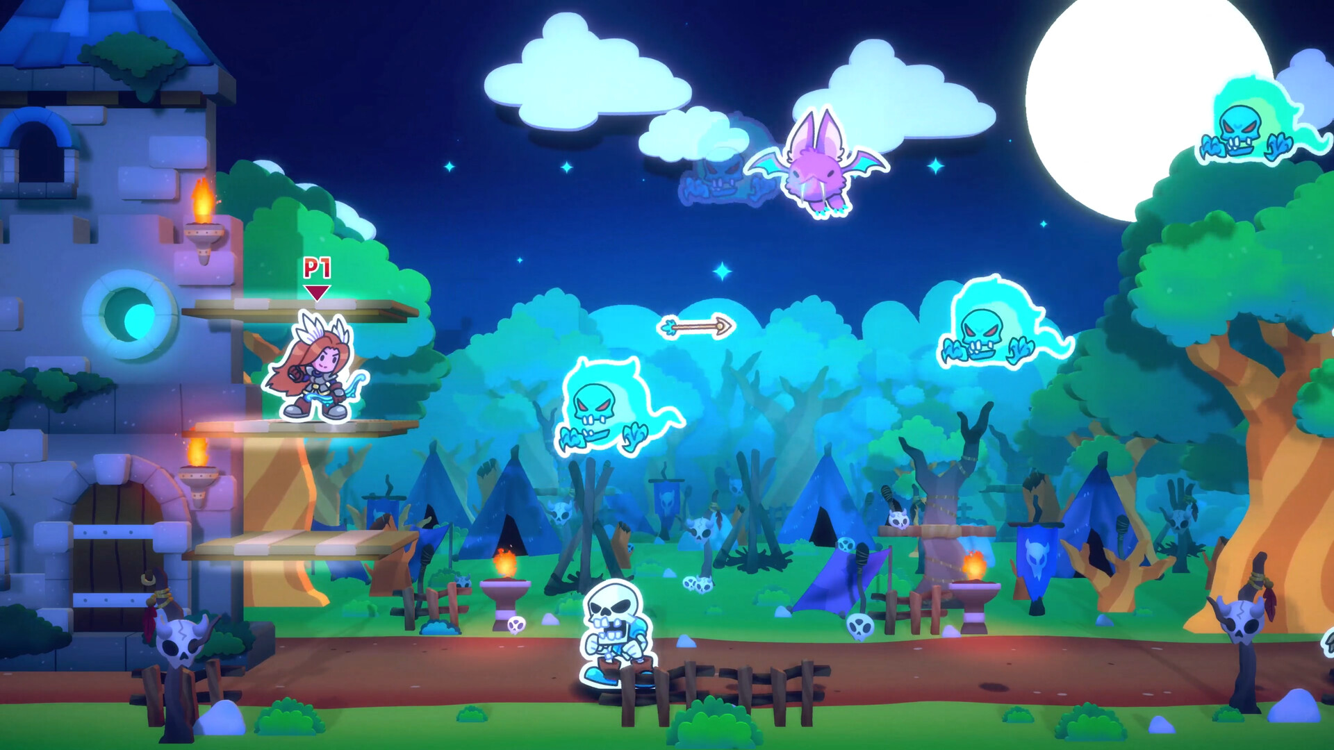 #1. Castlebound Demo (Steam) โดย: Ogre Pixel