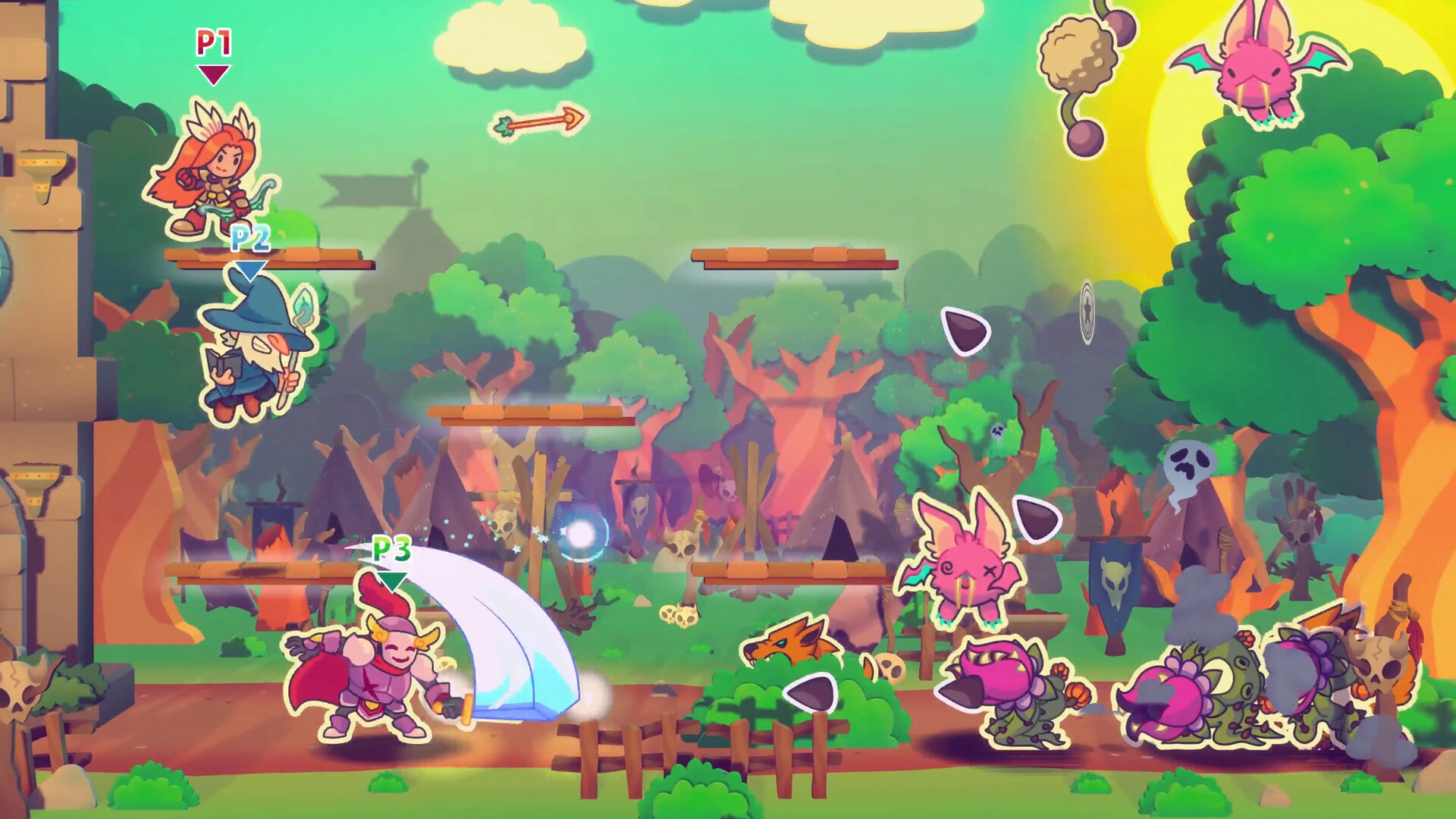 #2. Castlebound Demo (Steam) โดย: Ogre Pixel