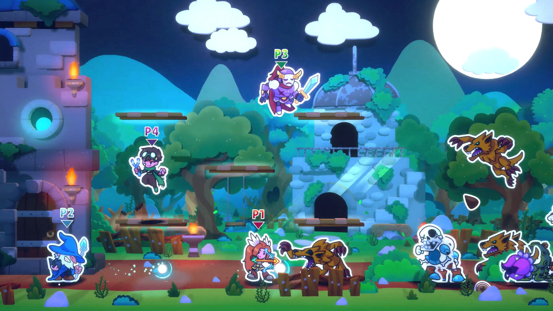 #5. Castlebound Demo (Steam) โดย: Ogre Pixel