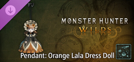 Monster Hunter Wilds - Accessoire : Poupée Barina orange