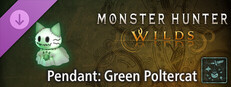 Monster Hunter Wilds - Pendant: Green Poltercat Small Capsule Image