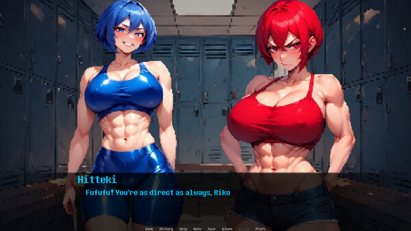 Скриншот из My Tomboy Bully Uses Me as Her Punching Bag