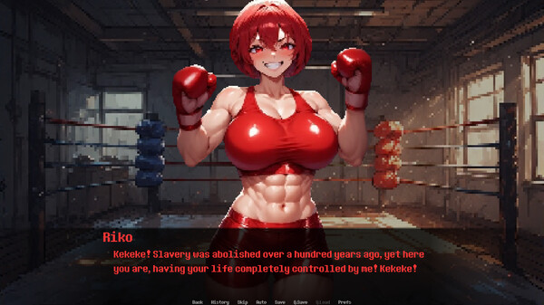 Скриншот из My Tomboy Bully Uses Me as Her Punching Bag