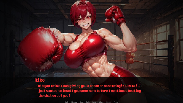 Скриншот из My Tomboy Bully Uses Me as Her Punching Bag