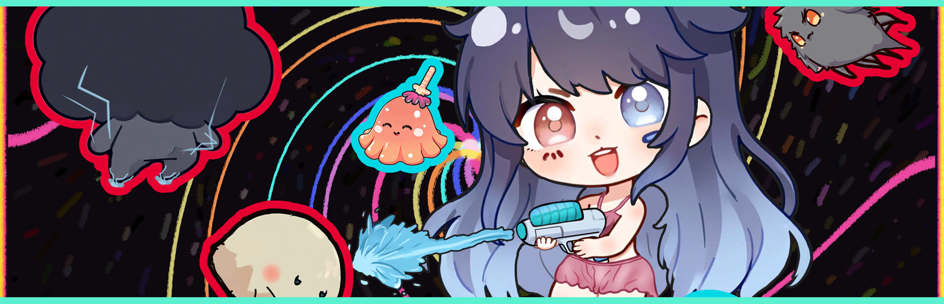 小湿的夏日战斗 screenshot #5