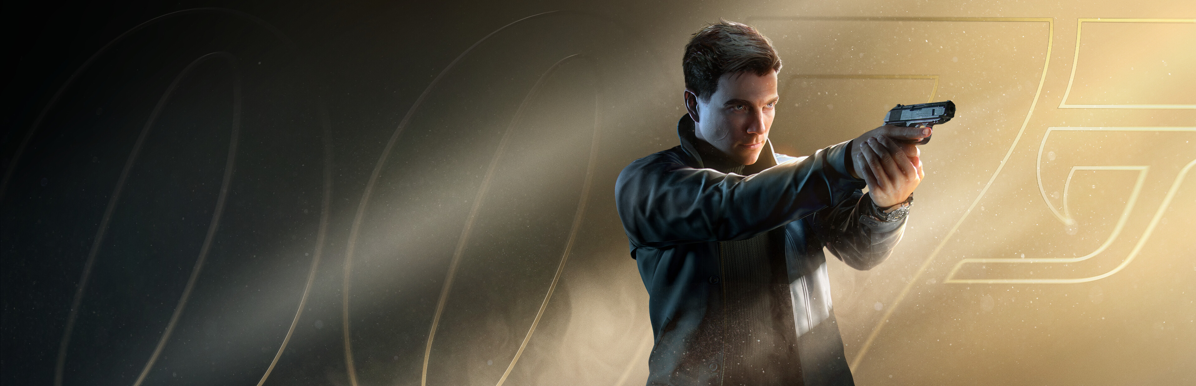 Official key art for 007 First Light with James Bond