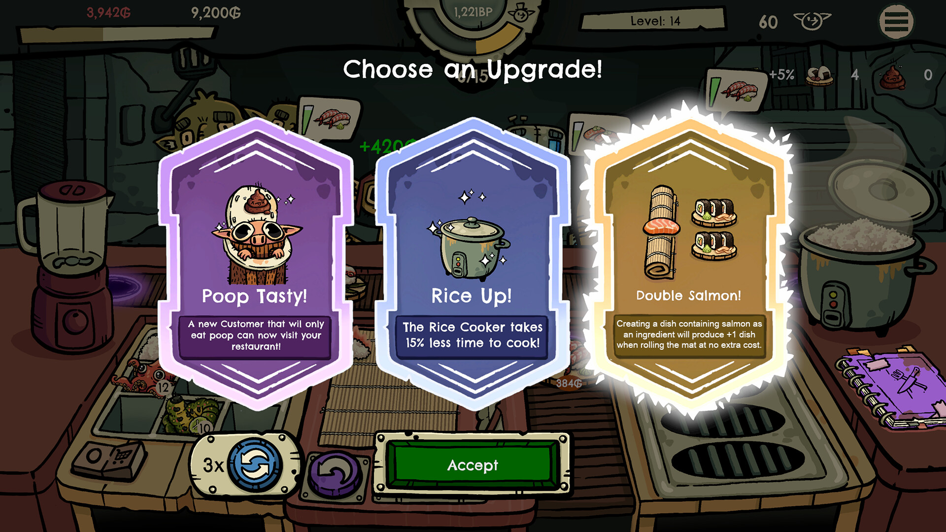 #3. Goblin Sushi Demo (Steam) 由: Metaroot