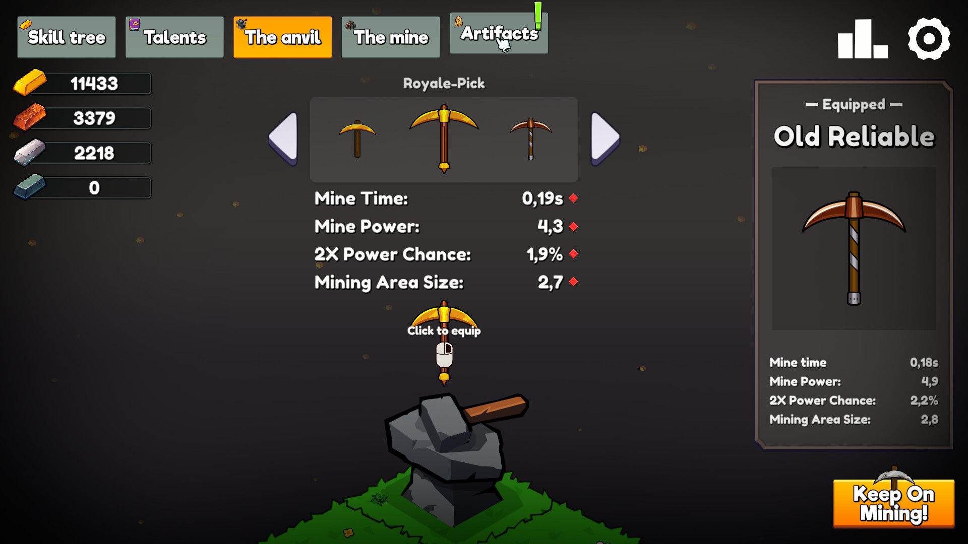 #8. Keep on Mining! (Steam) 由: EagleEye Games