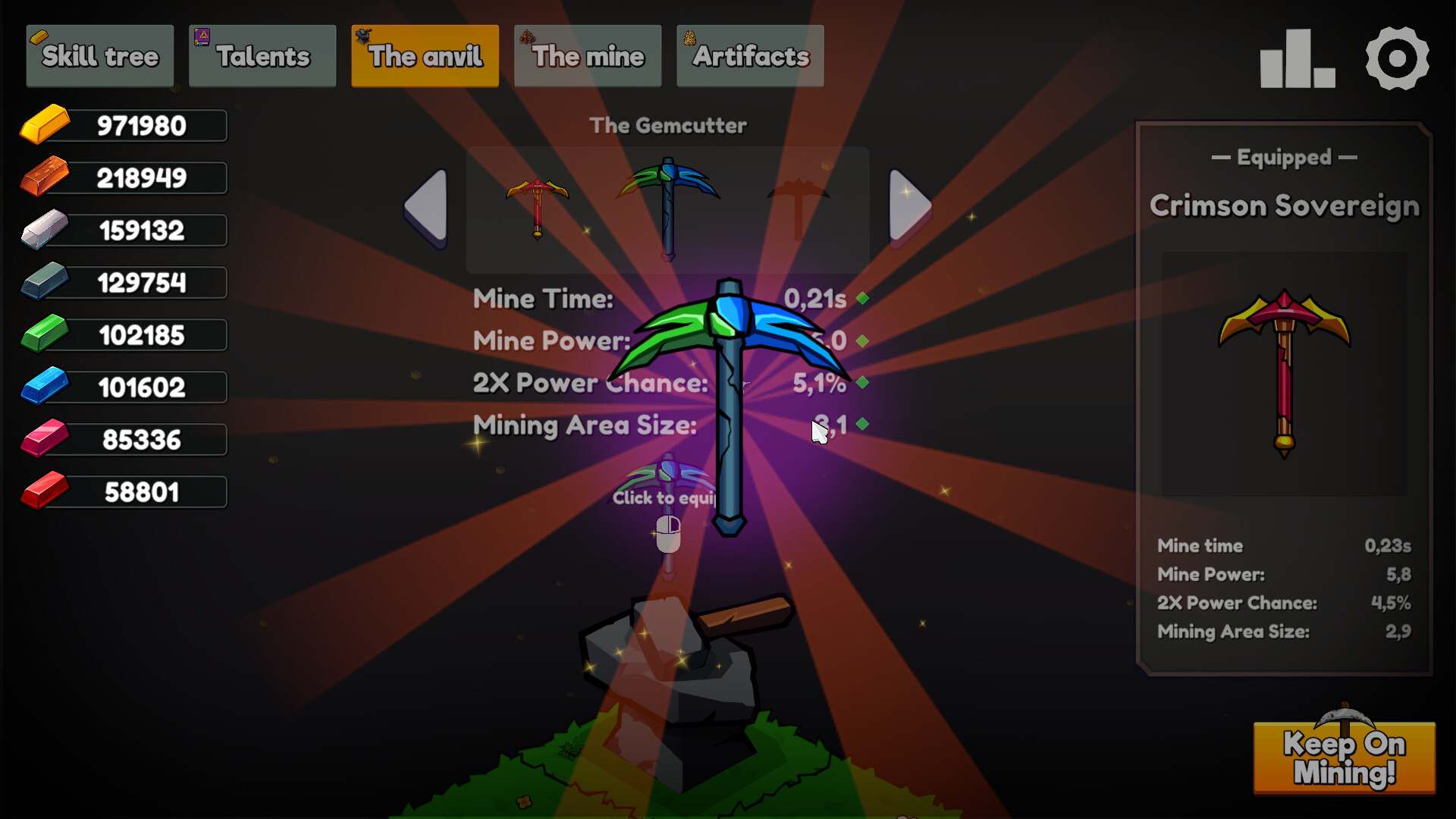 #3. Keep on Mining! (Steam) 由: EagleEye Games