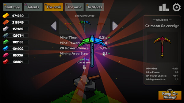 Keep on Mining!
