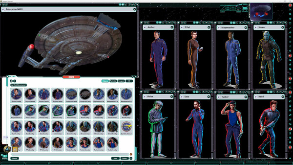 Fantasy Grounds - Star Trek Adventures: Enterprise Player Characters