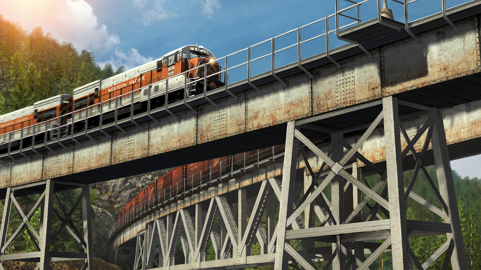 Train Simulator: Feather River Canyon Route Add-On Featured Screenshot #1