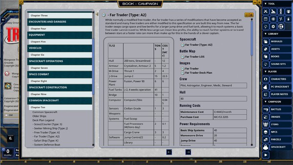 Fantasy Grounds - Traveller Core Rulebook Update 2022