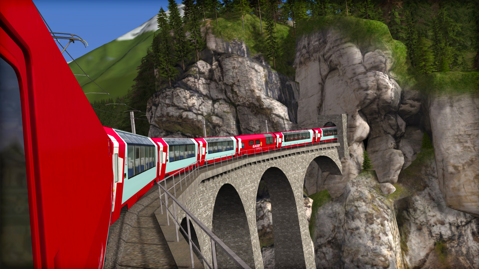 Train Simulator: Albula Line: St Moritz - Thusis Route Add-On Featured Screenshot #1