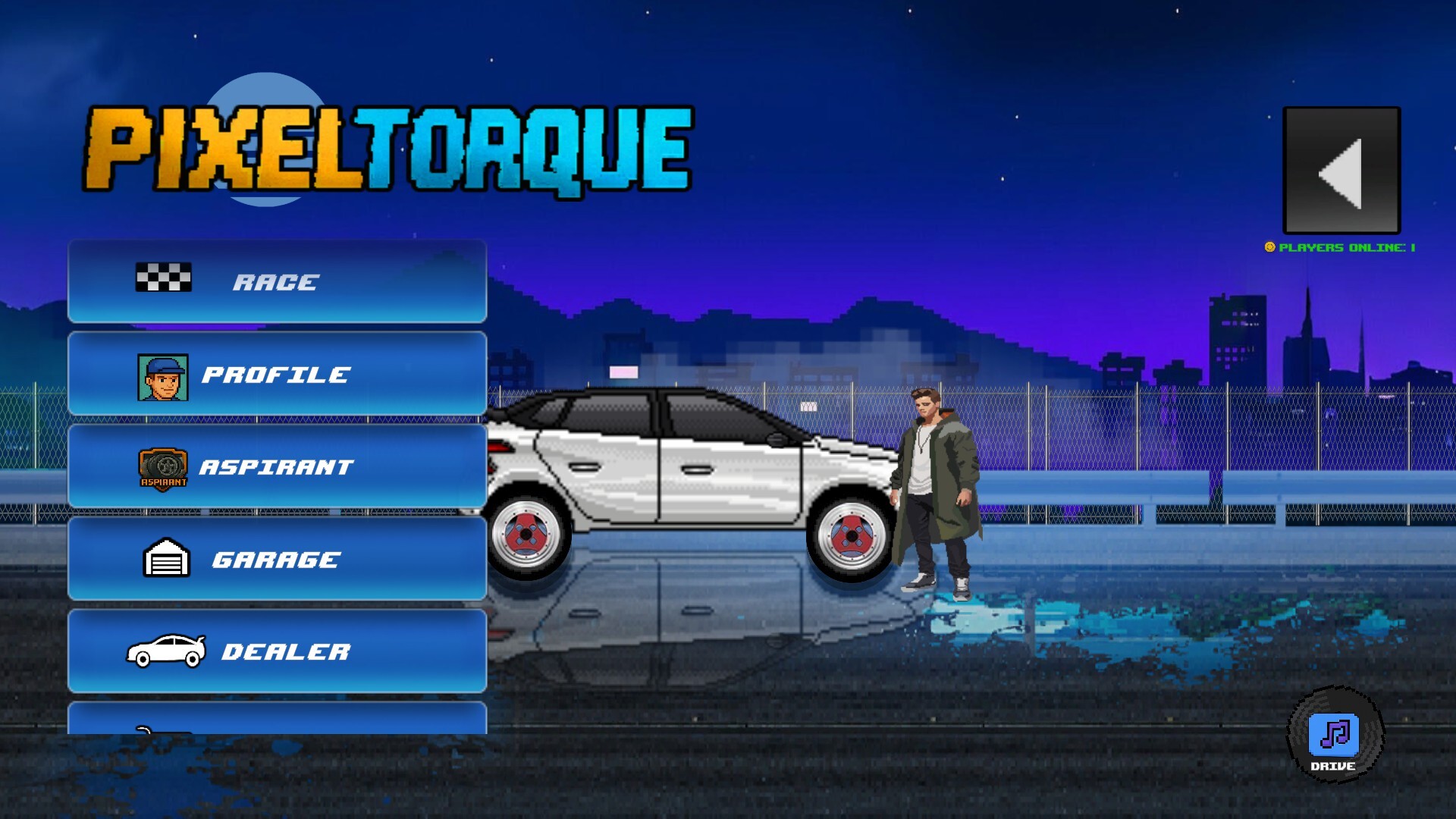 PixelTorque: Street Drag screenshot #1