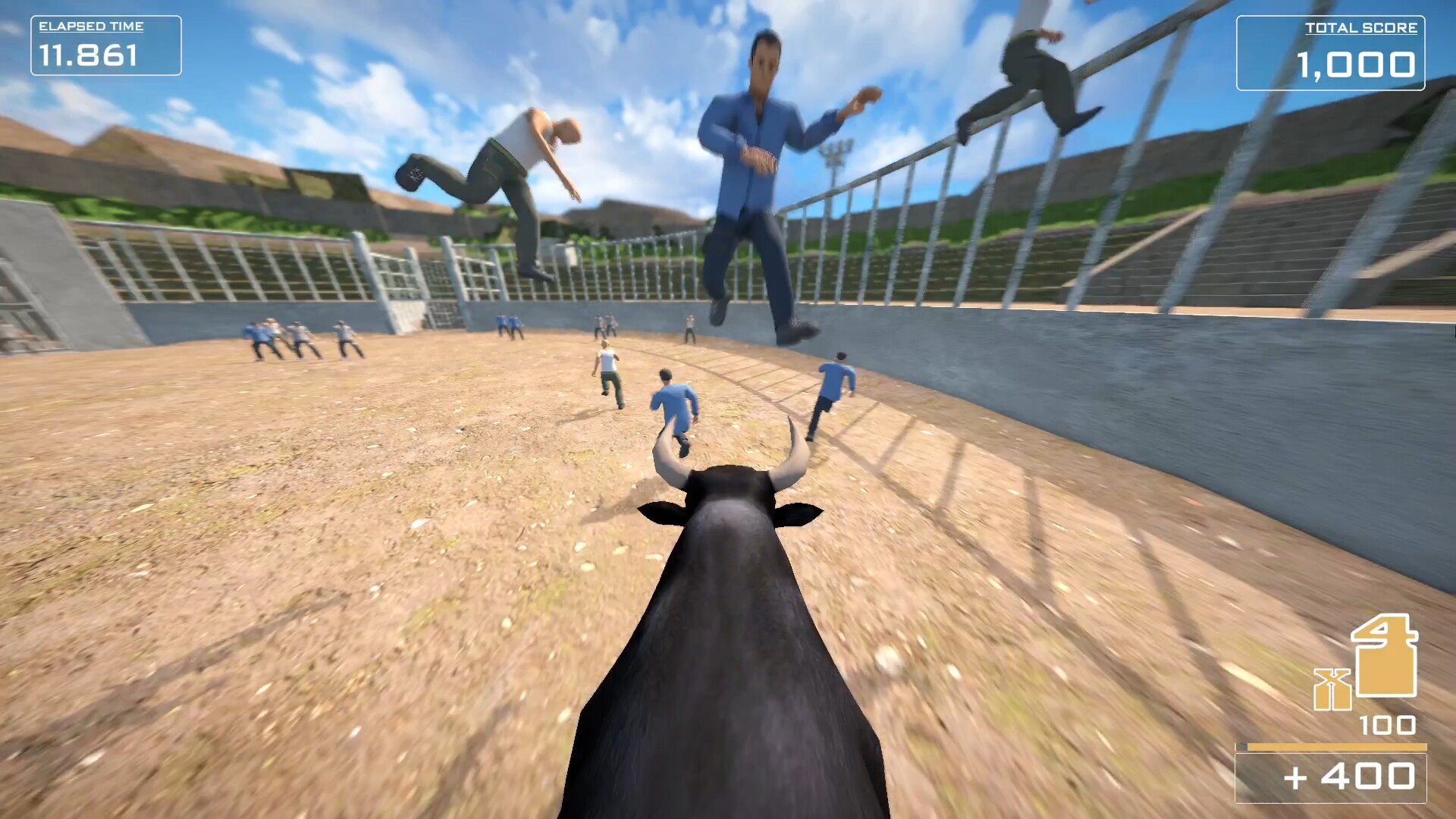 Bull Gone Wild screenshot #2